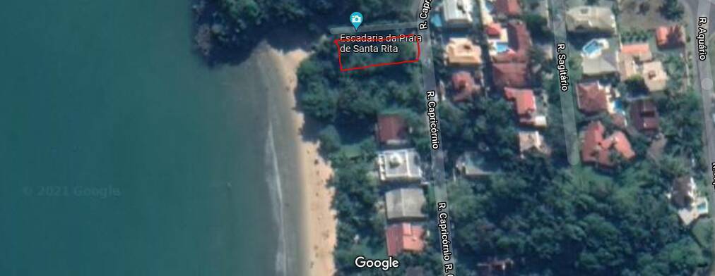 Terreno com 1.000 m² a venda no Condomínio Santa Rita na Enseada.