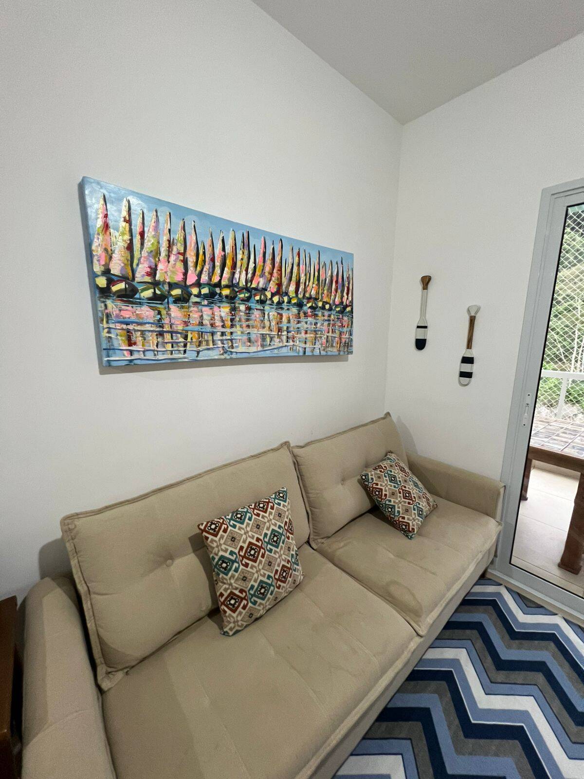 Apartamento para locação na Praia Grande . Acomoda até 7 pessoas