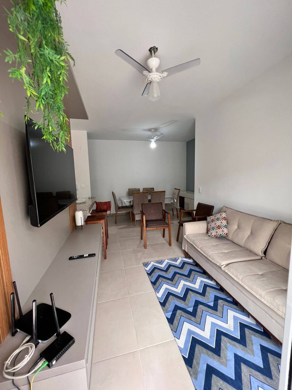 Apartamento para locação na Praia Grande . Acomoda até 7 pessoas