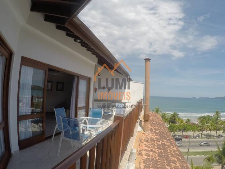 Cobertura duplex frente mar, com 4 suítes. Praia Grande