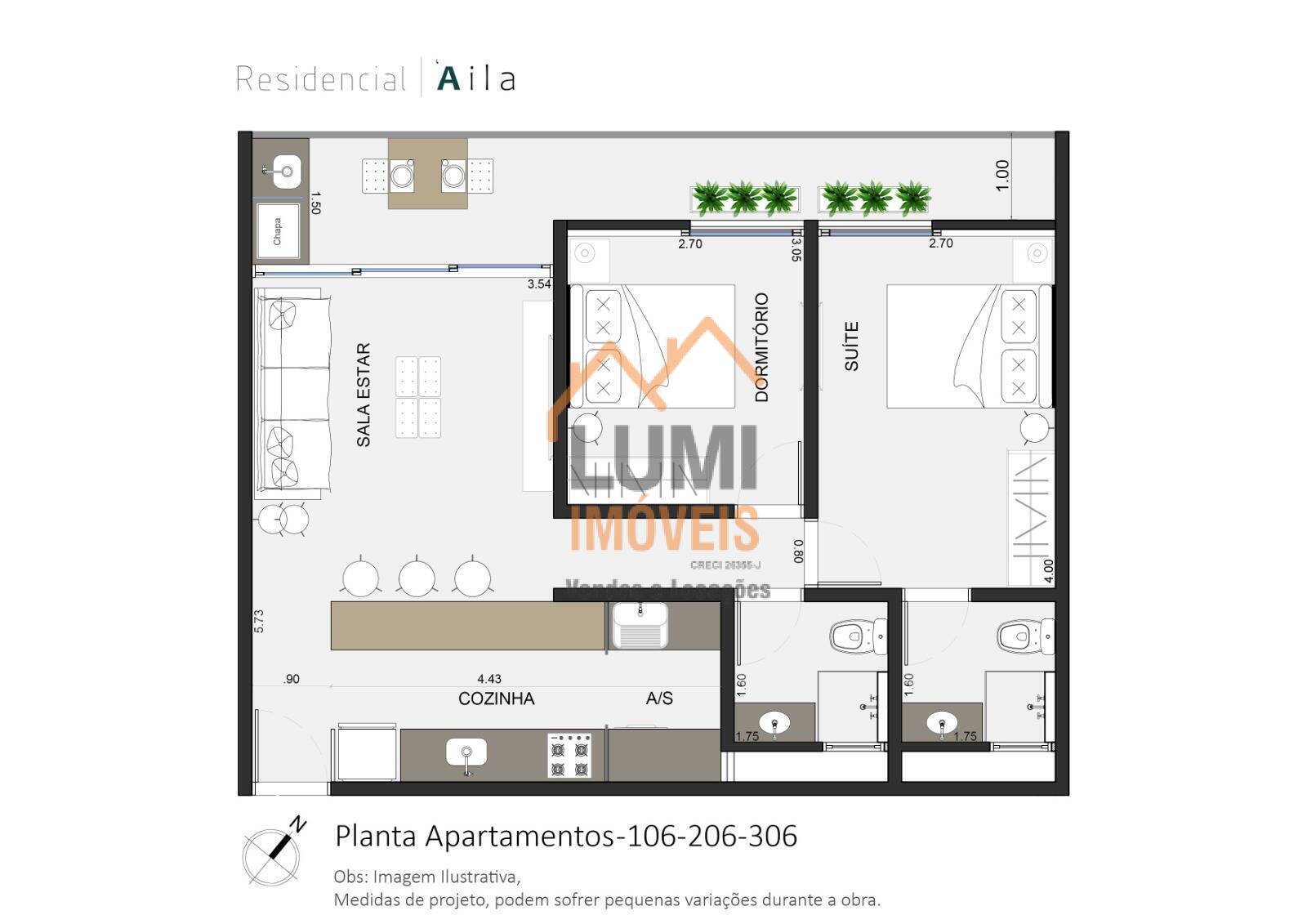 Residencial 'Aila. Pronta Entrega poucos metros da orla Itaguá