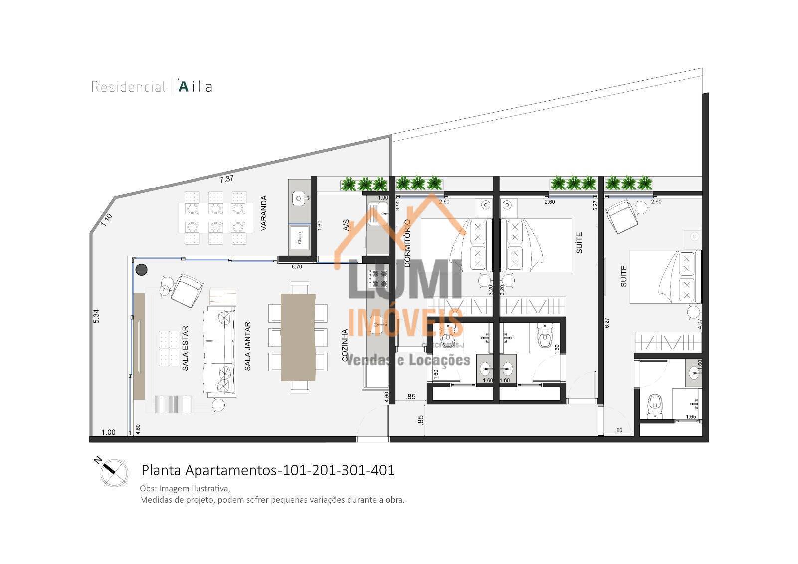 Residencial 'Aila. Pronta Entrega poucos metros da orla Itaguá