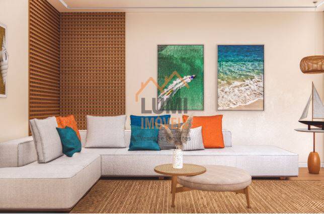 Apartamento na planta com 2 e 3 dormitórios, Itaguá. Ubatuba.