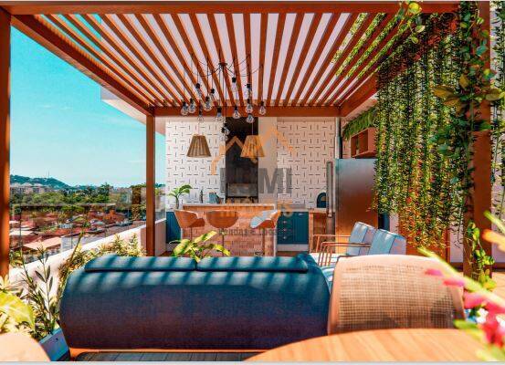Apartamento na planta com 2 e 3 dormitórios, Itaguá. Ubatuba.