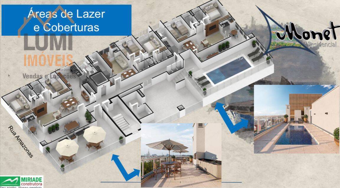 Apartamento Em construção Centro Residencial Monet - Parcelamento em 108X