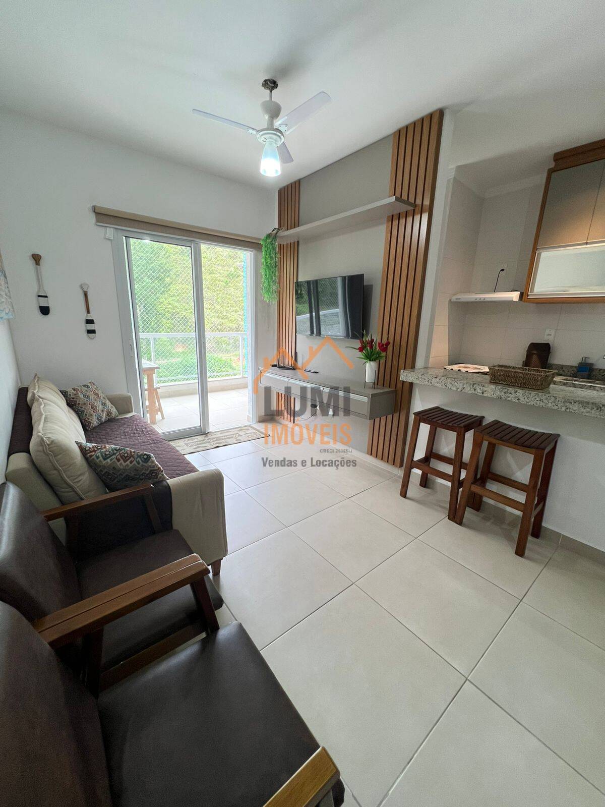 Apartamento para locação na Praia Grande . Acomoda até 7 pessoas