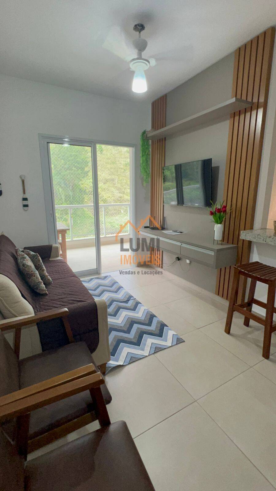 Apartamento para locação na Praia Grande . Acomoda até 7 pessoas