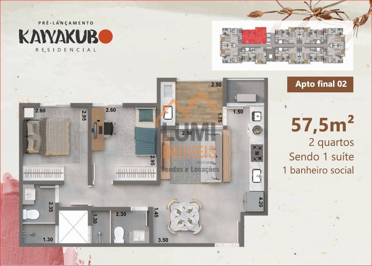 Praia Grande - Lançamento  2 Quartos - R$ 484.000,00  Ubatuba SP