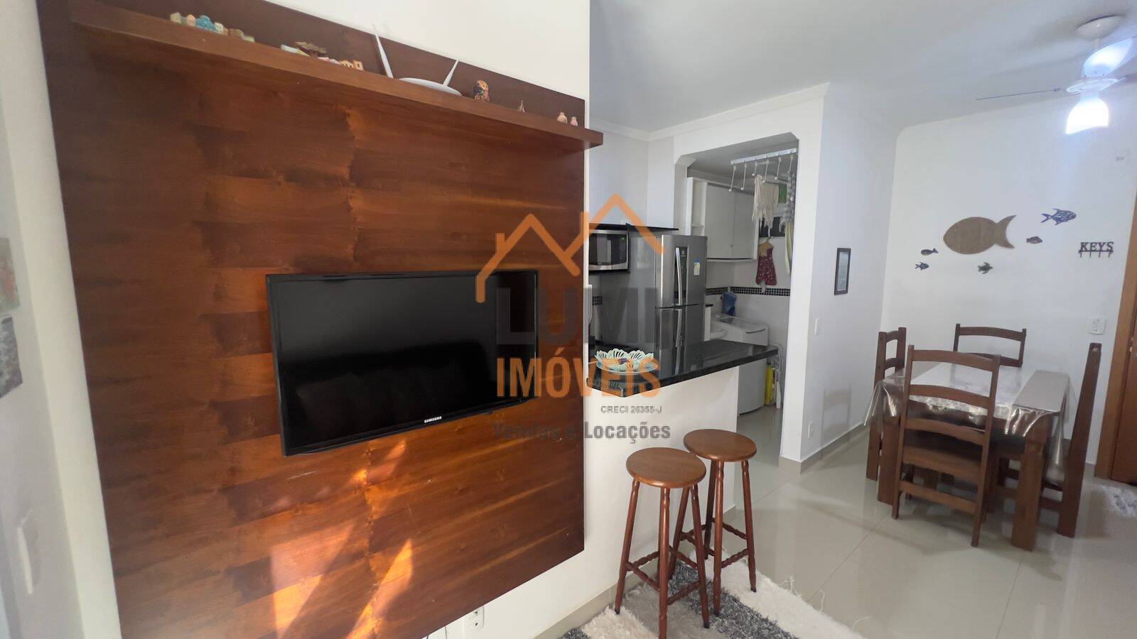 APARTAMENTO 2 DORM NOVO MOBILIADO R$ 670.000 - TONINHAS - UBATUBA