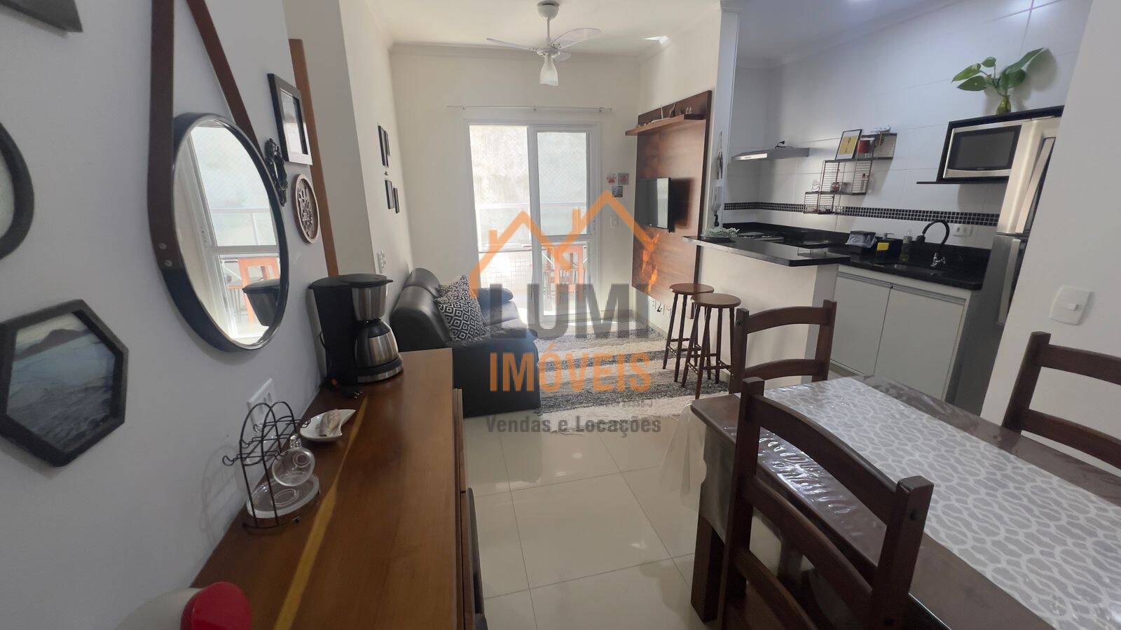 APARTAMENTO 2 DORM NOVO MOBILIADO R$ 670.000 - TONINHAS - UBATUBA