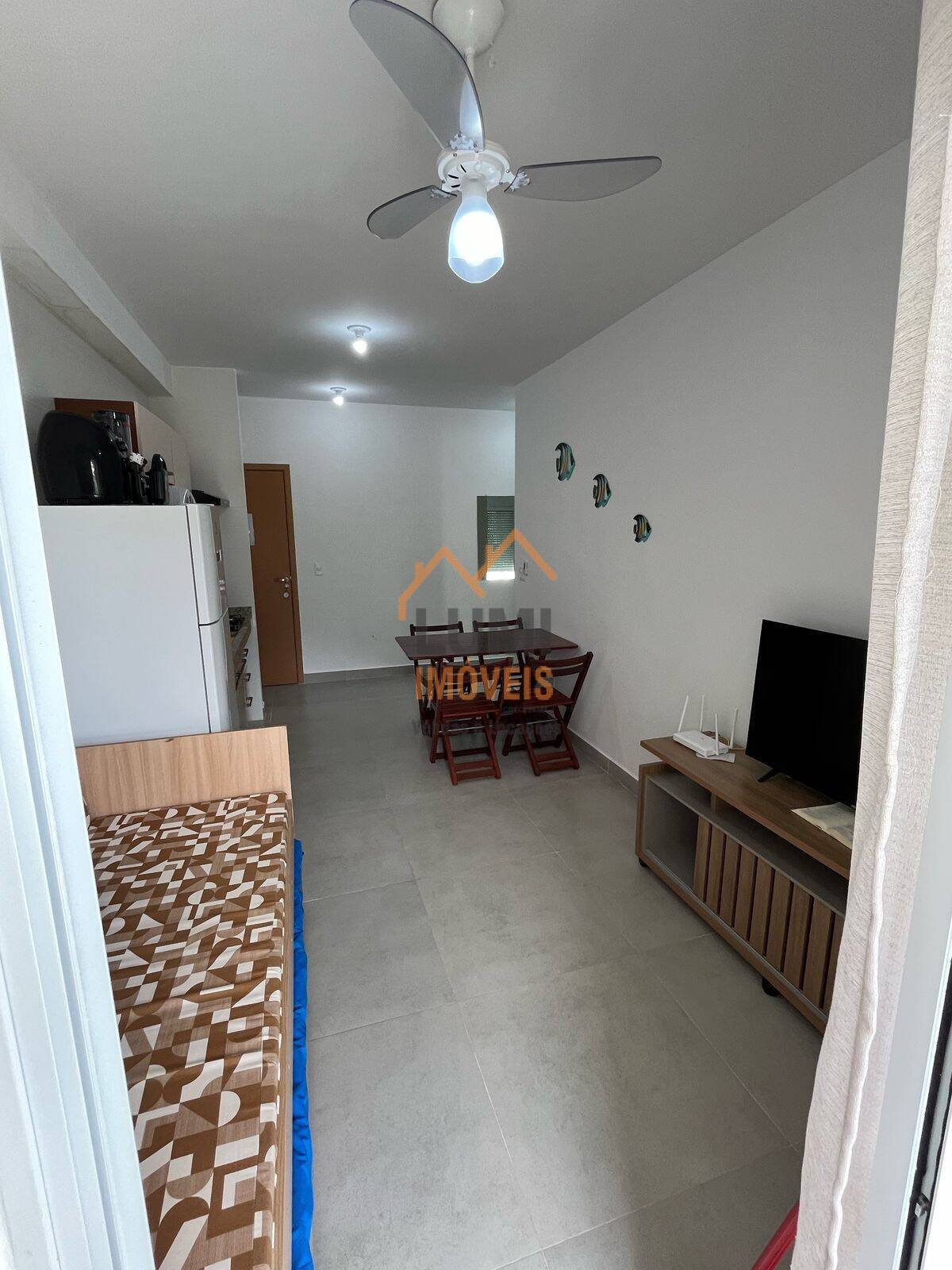 APARTAMENTO 1 DORM R$ 495.000 -MOBILIADO NOVO - PRAIA GRANDE - UBATUBA
